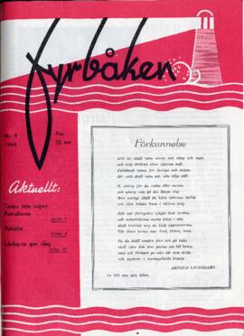 Distriktstidning, Fyrbåken Nr 9, 1944