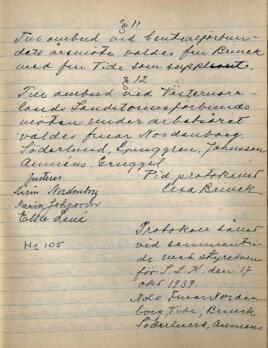 Styrelseprotokoll 1939-10-17