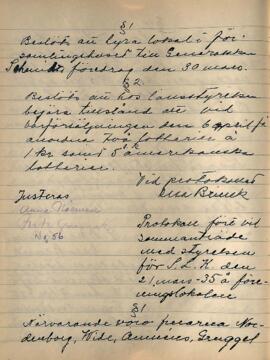 Styrelseprotokoll 1935-03-21