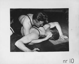 Fotografi, Brottningsmatch, Medelpad, 1940-1960-tal
