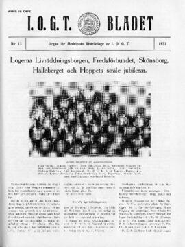 Distriktstidning, I.O.G.T BLADET Nr 13, 1932