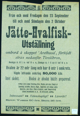Affisch nr 2409, utställning