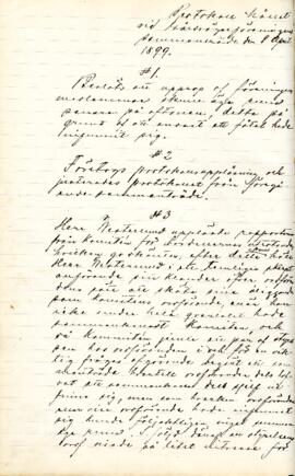 Sammanträdesprotokoll 1899-04-08