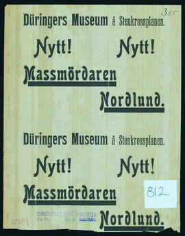 Affisch nr 0812, museum