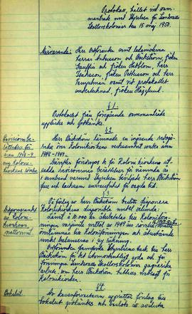 Styrelseprotokoll 1950-05-15