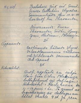 Styrelseprotokoll 1948-04-10