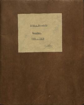 Dagbok för avd V, patrullen Uttern 1935-1939