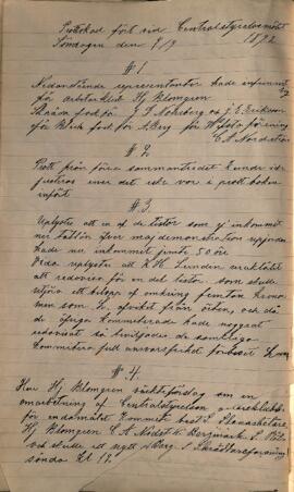 Protokoll 1892-09-04