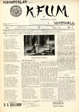 Månadsblad, K.F.U.M i Sundsvall, Nr 2, 1917