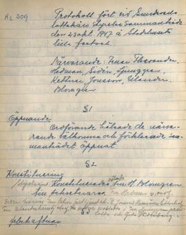 Styrelseprotokoll 1947-10-23