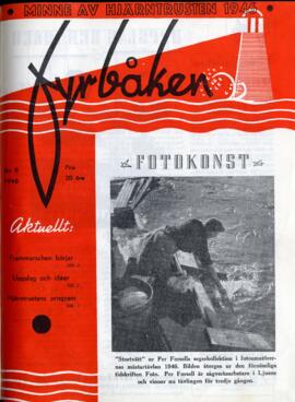 Distriktstidning, Fyrbåken Nr 8, 1946