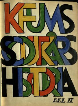 Dagbok för KFUM:s scoutkår i Sundsvall 1927-1935
