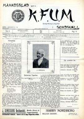 Månadsblad, K.F.U.M i Sundsvall, Nr 4, 1915