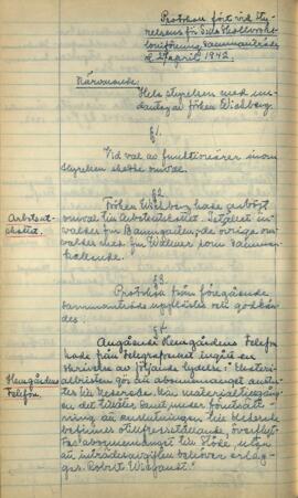 Styrelseprotokoll 1942-04-27