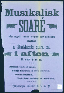 Affisch nr 0880, soaré