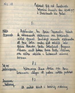 Årsmötesprotokoll 1947-10-23