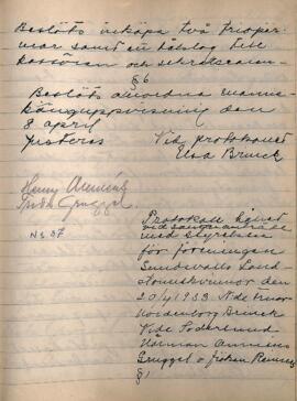Styrelseprotokoll 1933-04-20