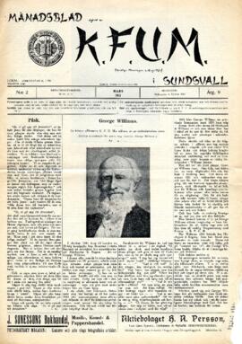 Månadsblad, K.F.U.M i Sundsvall, Nr 2, 1913