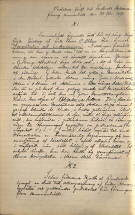 Protokoll 1898-02-24