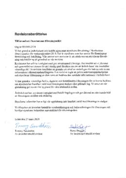 Revisionsberättelse 2019