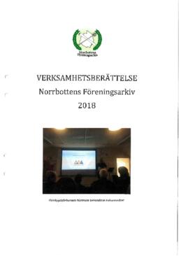 Verksamhetsberättelse 2018