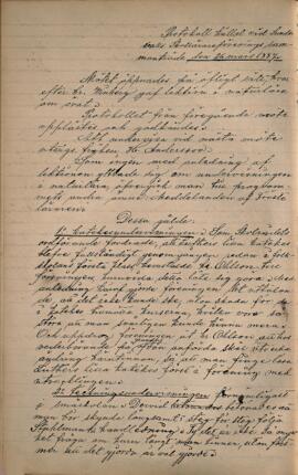 Protokoll 1887-03-26