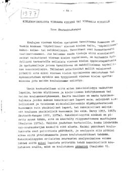 Skutnabb-Kangas_Kielenopiskelusta_vieraana_kielena_vai_vieraalla_kielella_1977