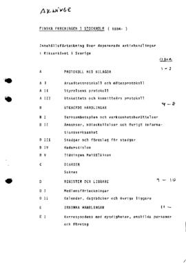 SE_Arkisto_1_Finska_Foreningen_iStockholm-_Tukholman_Suomalainen_Seura_forteckning_PLACERING_ARNI...